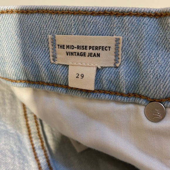 Madewell Mid-Rise Perfect Vintage Jeans - Picture 3 of 5